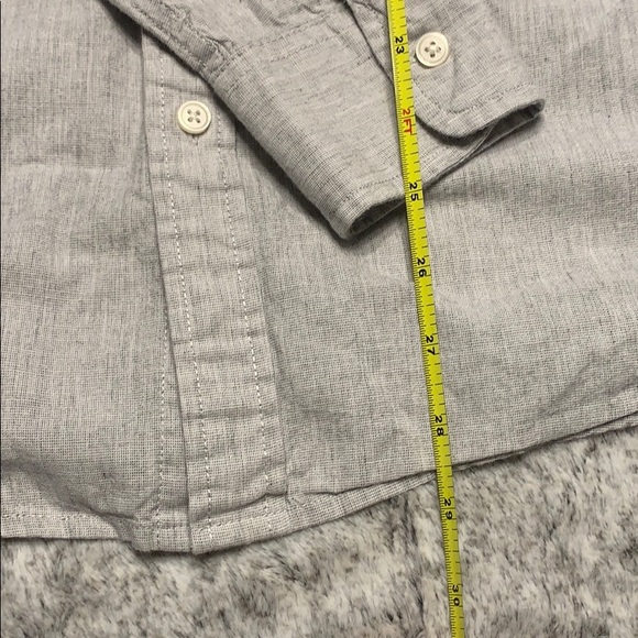 Arizona Casual Gray Button Down - Picture 3 of 6
